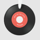 Search for vinyl record christmas tree decorations Vintage