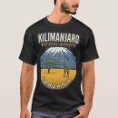 Search for tanzania tshirts Mount kilimanjaro