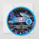 Search for aquarium birthday invitations Octopus