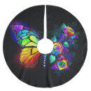 Search for butterflies tree skirts Rose