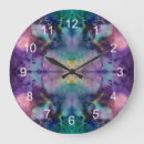 Search for teal abstract clocks Artistic