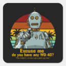Search for retro robot stickers Robotics