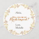 Search for text bridesmaid cards Modern