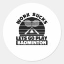 Search for badminton team stickers Tennis