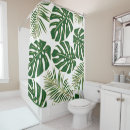 Search for palm leaves shower curtains Gold