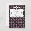 Search for baroque damask invitations White