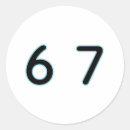 Search for 6 stickers Six seven