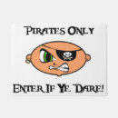 Search for pirate doormats Black