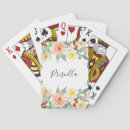 Search for botanical playing cards Feminine