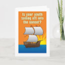 Search for sailing birthday cards Humour