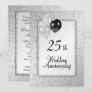 Search for 5th year anniversary invitations Twenty five years