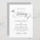 Search for roman wedding invitations Black and white