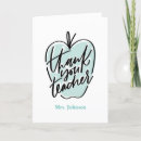 Search for teachers name cards Apple