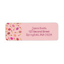 Search for red lips return address labels Beauty