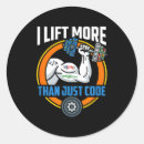 Search for funny developer stickers Code