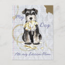 Search for miniature schnauzer postcards Zwergschnauzer