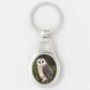 Search for the barn owl key rings Watercolor