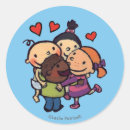 Search for huggy kissy stickers Friends