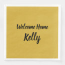 Search for welcome napkins Script