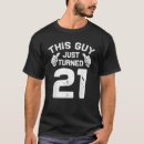Search for turning 21 tshirts Years