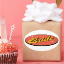 Search for bride oval stickers Bride to be