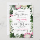 Search for flower tropical flower invitations Greenery