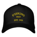 Search for fish embroidered hats Fishing lover