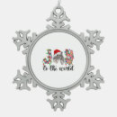 Search for miniature schnauzer christmas tree decorations Santa