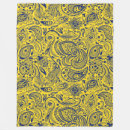 Search for navy blue and yellow blankets Pattern