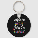 Search for autistic pride key rings Support