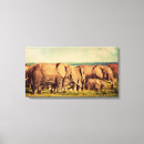 Search for elephant canvas prints Landscape