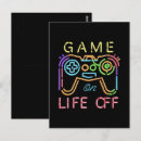 Search for game over postcards Gamepad