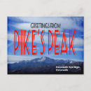 Search for pikes peak postcards Colorado