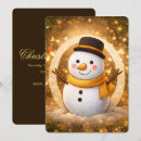 Search for happy snowman invitations Cartoon