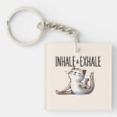 Search for inhale key rings Namaste