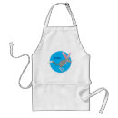 Search for white rabbit aprons Illustration