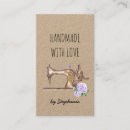 Search for handmade with love business cards Artisan