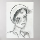 Search for 1920s flapper girl posters Deco