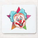 Search for scary face mouse mats Clown