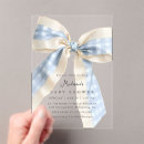 Search for gingham baby shower invitations Modern