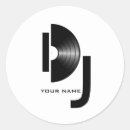 Search for dj vinyl stickers Disc jockey