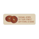 Search for baking return address labels Doughnut