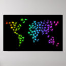 Search for animal world map posters Illustration