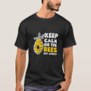 Search for angry bee tshirts Calm