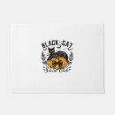 Search for cat halloween doormats Crazy cat lady