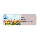 Search for smiling flower return address labels Fun