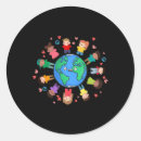 Search for children around the world stickers Activist