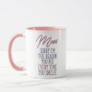 Search for reasonable mugs For her