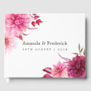 Search for fall autumn wedding guest books Watercolor