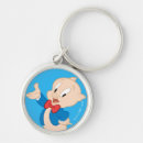 Search for porky key rings Looney tune character